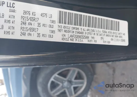 2010 Jeep Patriot Sport from USA, damaged, VIN 1J4NF2GB9AD525084